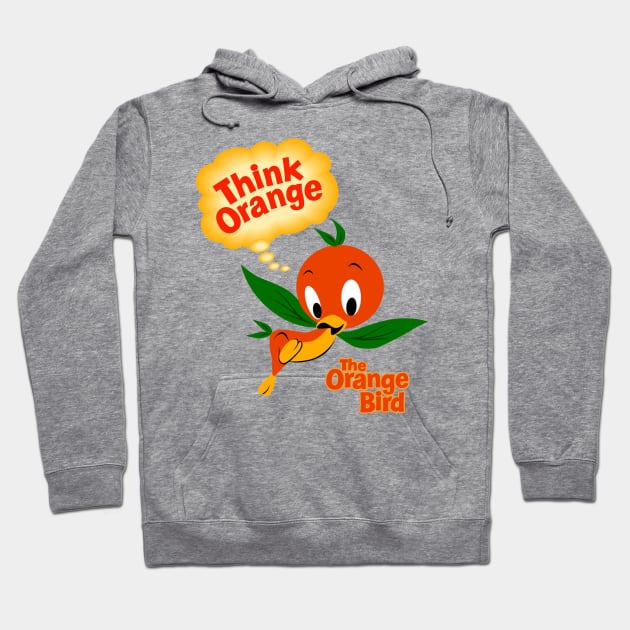 Orange Bird Hoodie by Mouse Magic with John and Joie